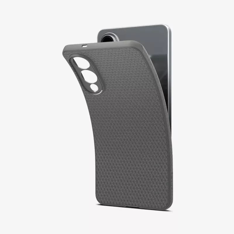 Capa Spigen Galaxy S25 Edge Marble Gray Monocromático