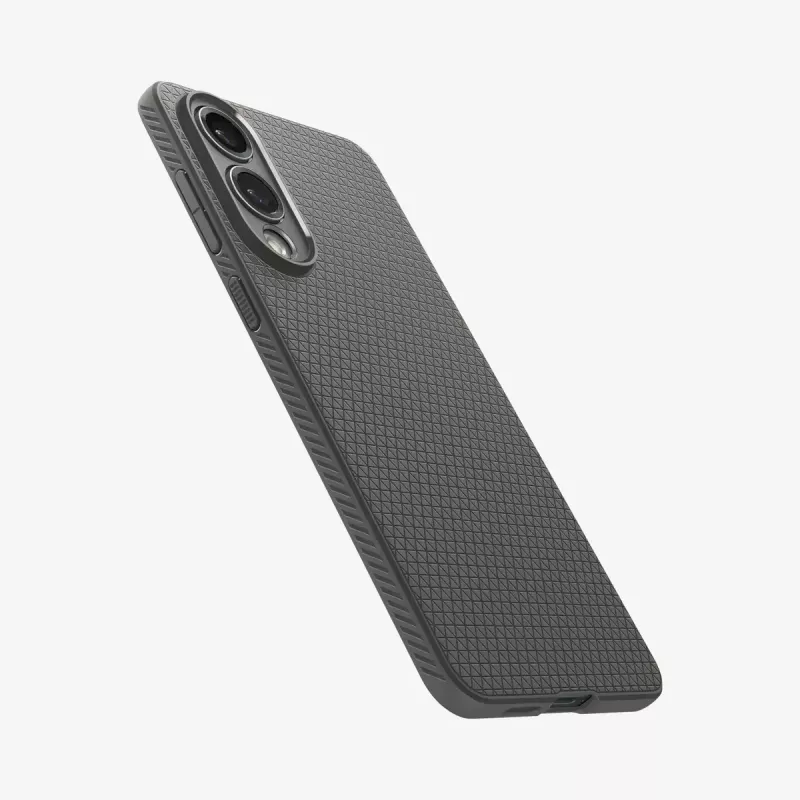 Capa Spigen Galaxy S25 Edge Marble Gray Monocromático