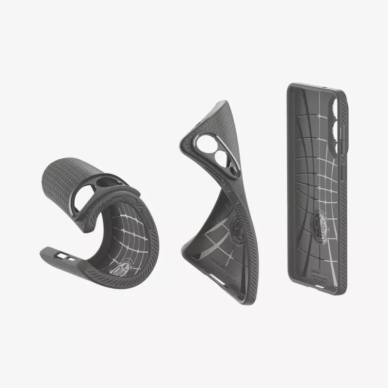 Capa Spigen Galaxy S25 Edge Marble Gray Monocromático