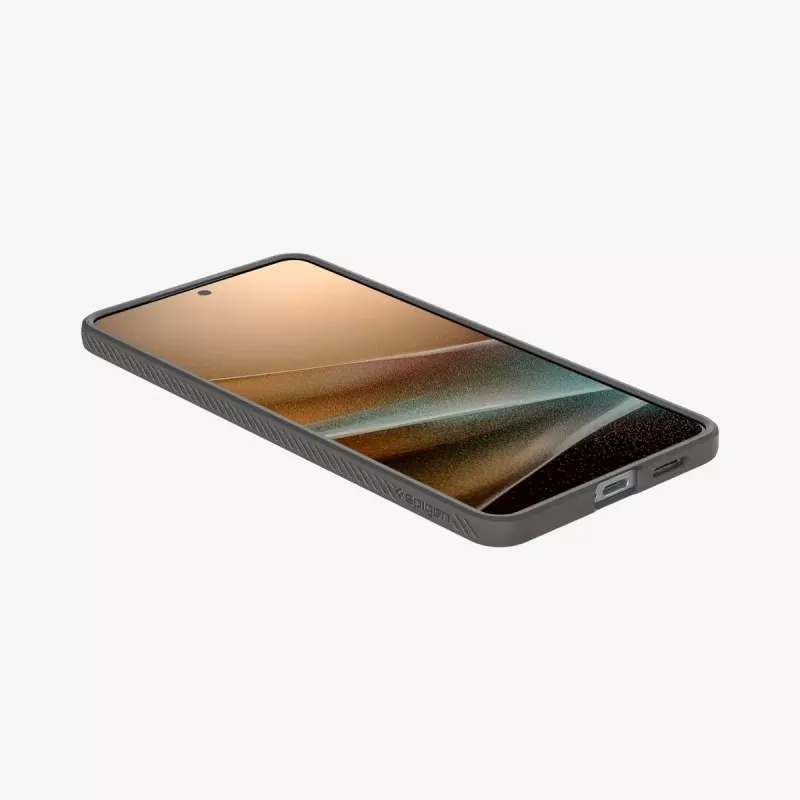 Capa Spigen Galaxy S25 Edge Marble Gray Monocromático