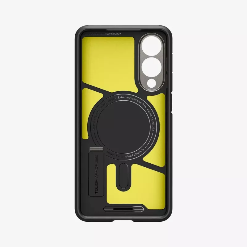 Capa Spigen Galaxy S25 Edge Tough Armor AI MagFit Gunmetal