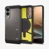 Capa Spigen Galaxy S25 Edge Tough Armor AI MagFit Gunmetal