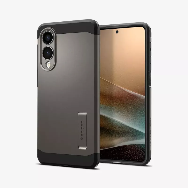 Capa Spigen Galaxy S25 Edge Tough Armor AI MagFit Gunmetal