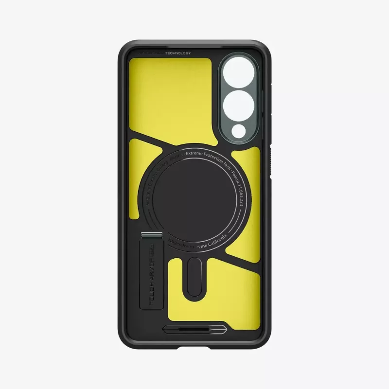 Capa Spigen Galaxy S25 Edge Tough Armor AI Abyss verde