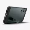 Capa Spigen Galaxy S25 Edge Tough Armor AI Abyss verde