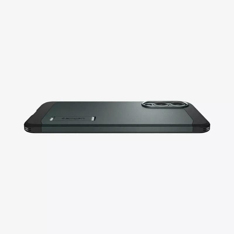 Capa Spigen Galaxy S25 Edge Tough Armor AI Abyss verde