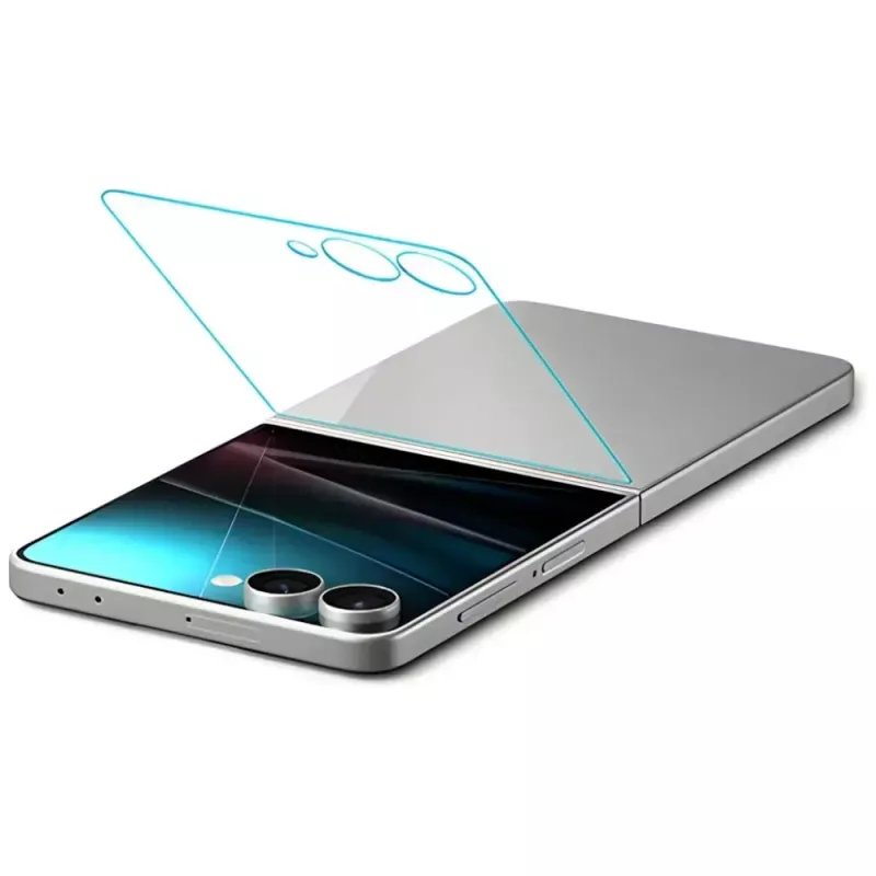 Película de proteção de ecrã Spigen para Samsung Galaxy Z Flip 7 – HD Clear, película protetora transparente fina