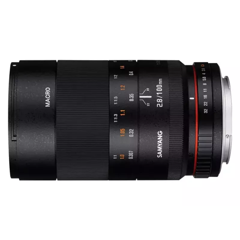 Objetiva de distância focal fixa Samyang 100mm F2.8 ED UMC MACRO
