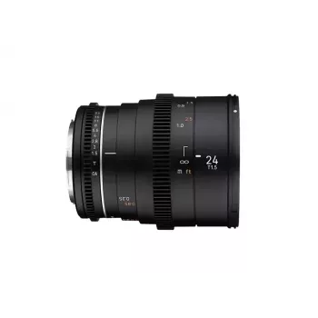 Objetiva de cinema Samyang VDSLR 24mm T1.5 MK2 MILC preto