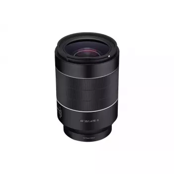 Objetiva standard Samyang AF 35mm F1.4 FE II preto para Sony