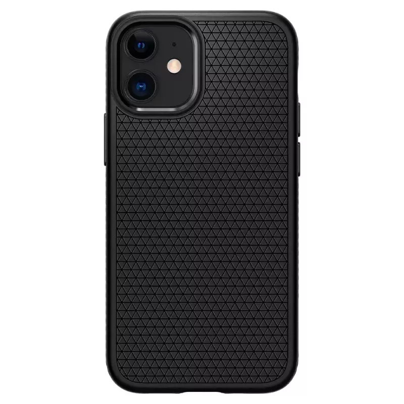 Capa Spigen Liquid Air iPhone 12 12 Pro preto