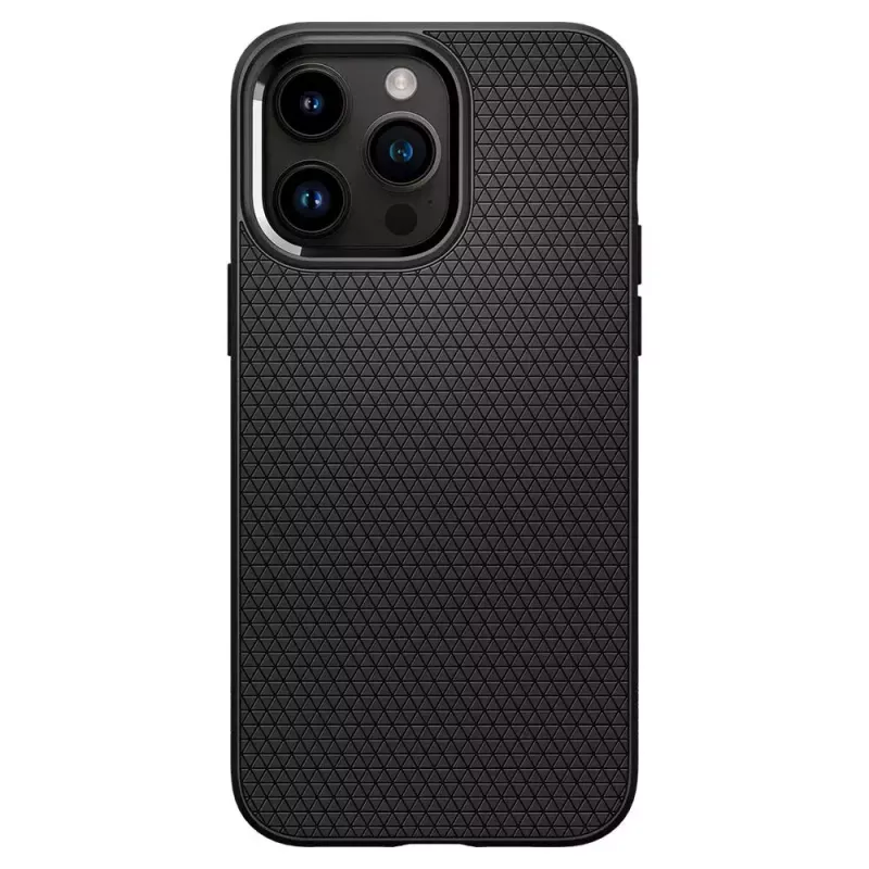 Capa Spigen Liquid Air iPhone 14 Pro Max 17 cm preto