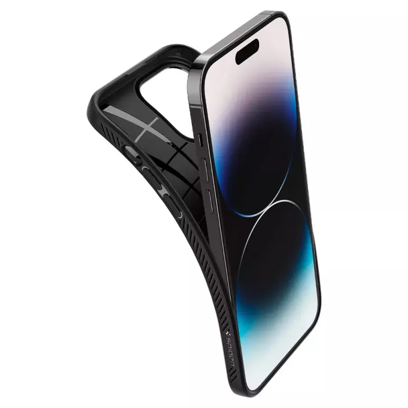 Capa Spigen Liquid Air iPhone 14 Pro Max 17 cm preto