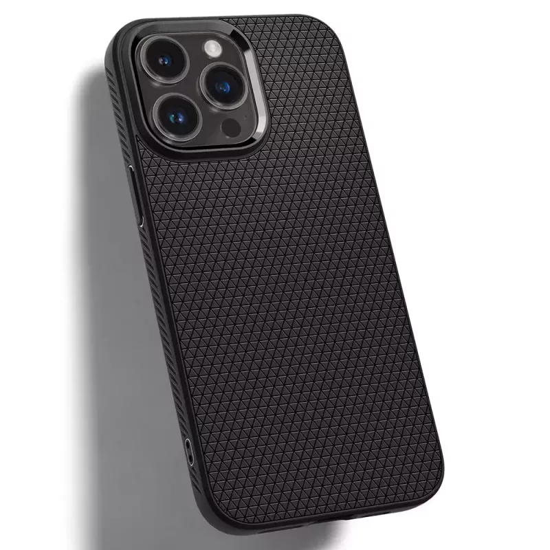 Capa Spigen Liquid Air iPhone 14 Pro Max 17 cm preto
