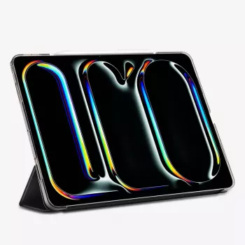 Capa tipo folio Spigen iPad Pro 11 2024 Smart Fold preto