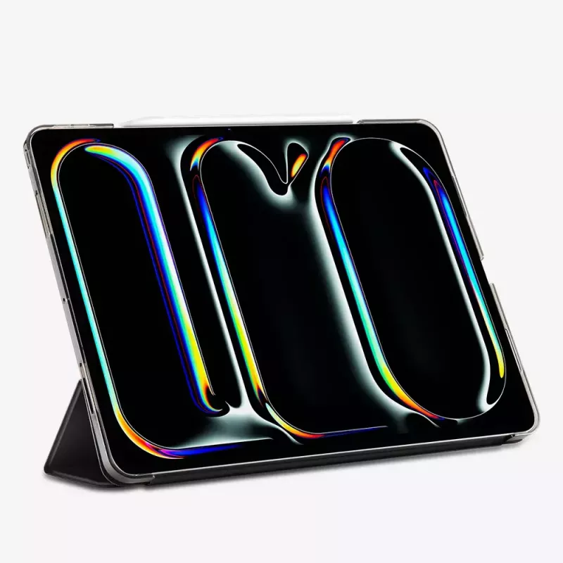 Capa tipo folio Spigen iPad Pro 11 2024 Smart Fold preto