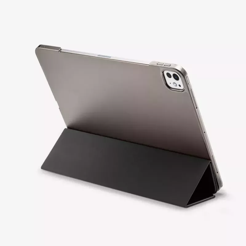 Capa tipo folio Spigen iPad Pro 11 2024 Smart Fold preto
