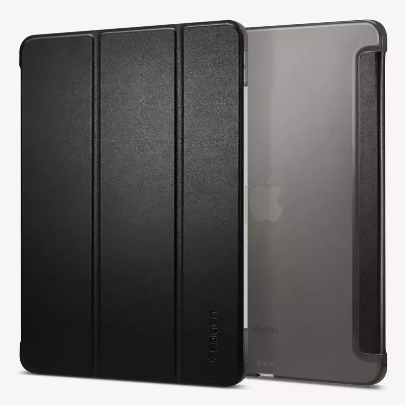 Capa tipo folio Spigen iPad Pro 11 2024 Smart Fold preto