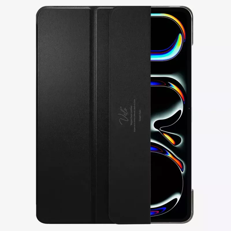 Capa tipo folio Spigen iPad Pro 11 2024 Smart Fold preto