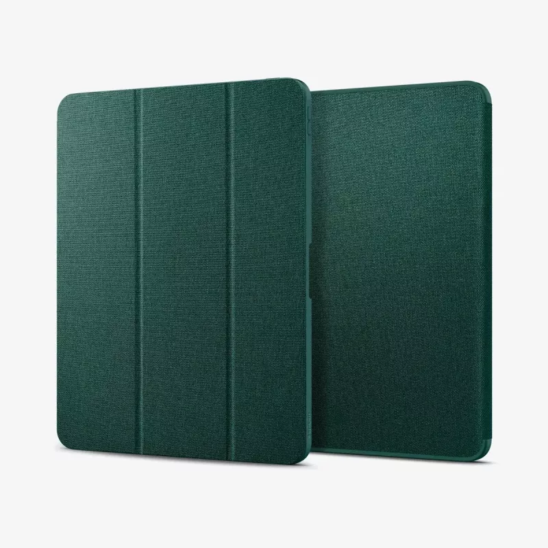 Capa tipo flip Spigen Urban Fit 33 cm (13 polegadas) para iPad Pro 2024 verde
