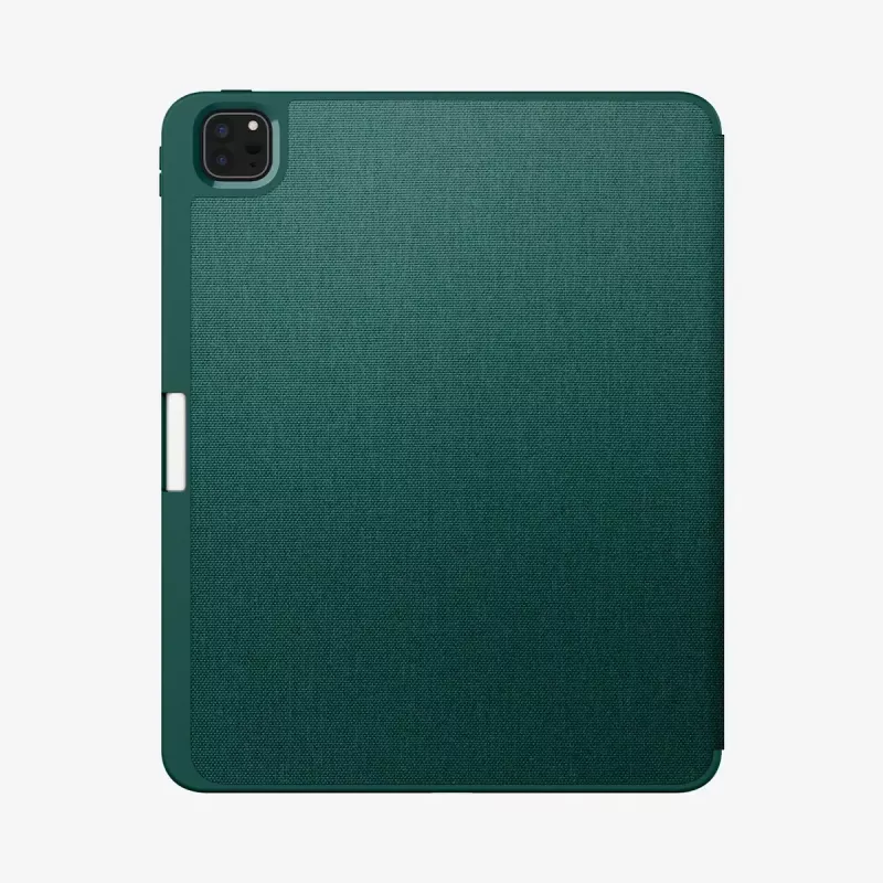 Capa tipo flip Spigen Urban Fit 33 cm (13 polegadas) para iPad Pro 2024 verde