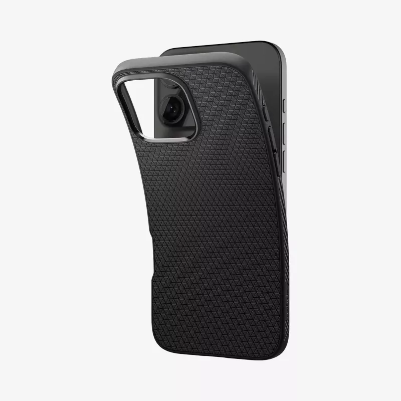 Capa Spigen Liquid Air iPhone 16 Pro Max 17,5 cm preto