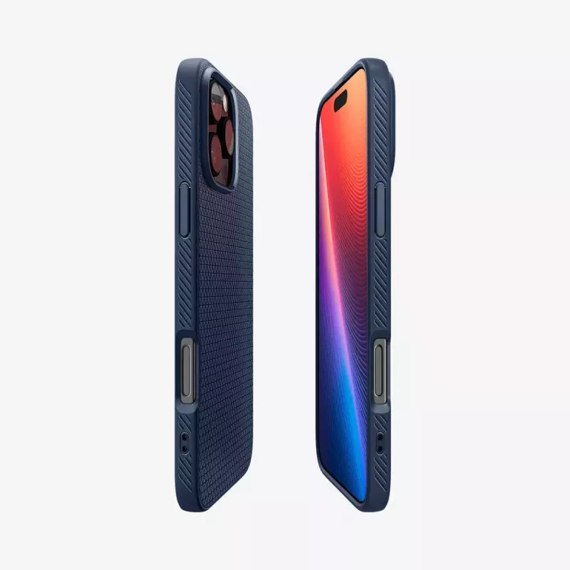 Capa de telemóvel Spigen Liquid Air navy para iPhone 16 Pro Max