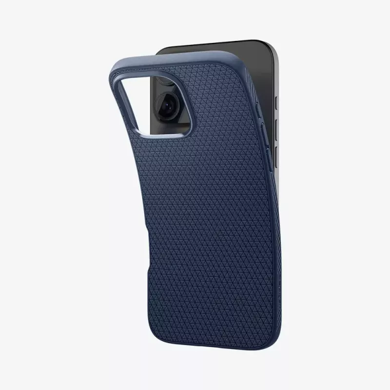 Capa de telemóvel Spigen Liquid Air navy para iPhone 16 Pro Max