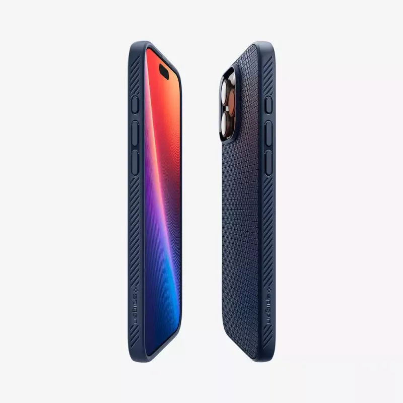 Capa de telemóvel Spigen Liquid Air navy para iPhone 16 Pro Max