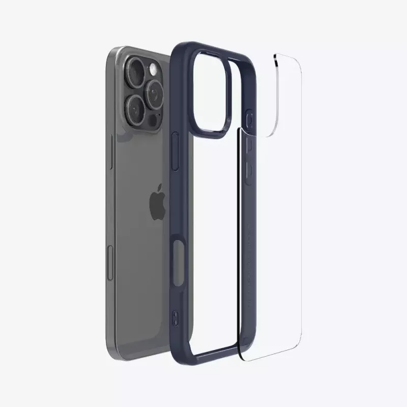 Capa Spigen Ultra Hybrid iPhone 16 Pro Max 17,5 cm navy