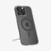 Capa de telemóvel Spigen Ultra Hybrid (MagFit) 17,5 cm grafite transparente