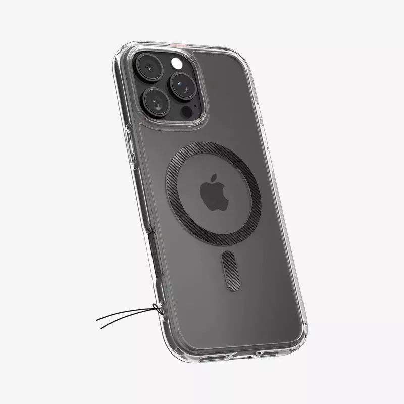 Capa de telemóvel Spigen Ultra Hybrid (MagFit) 17,5 cm transparente