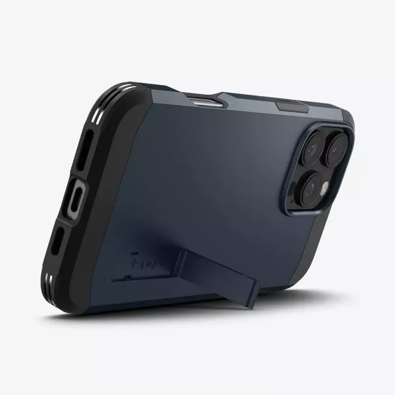 Capa de telemóvel Spigen Tough Armor AI cinzento para iPhone 16 Pro Max