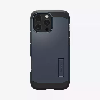 Capa de telemóvel Spigen Tough Armor AI cinzento para iPhone 16 Pro Max