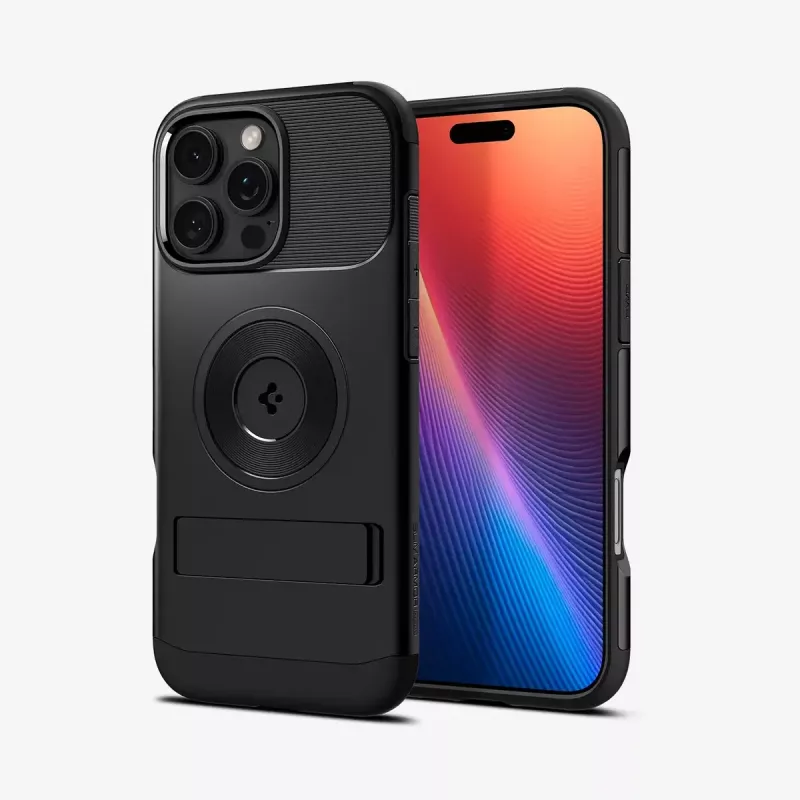 Capa de telemóvel Spigen Slim Armor (MagFit) preto 17,5 cm