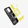 Capa de telemóvel Spigen Slim Armor (MagFit) preto 17,5 cm