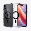 Capa de telemóvel Spigen Ultra Hybrid (MagFit) preto transparente para iPhone 16 Plus