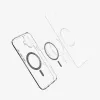 Capa de telemóvel Spigen Ultra Hybrid (MagFit) preto transparente para iPhone 16 Plus