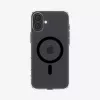 Capa de telemóvel Spigen Ultra Hybrid (MagFit) preto transparente para iPhone 16 Plus