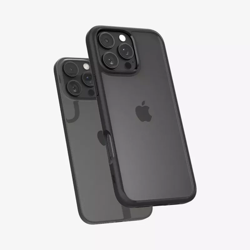 Capa de telemóvel Spigen Ultra Hybrid preto para iPhone 16 Pro
