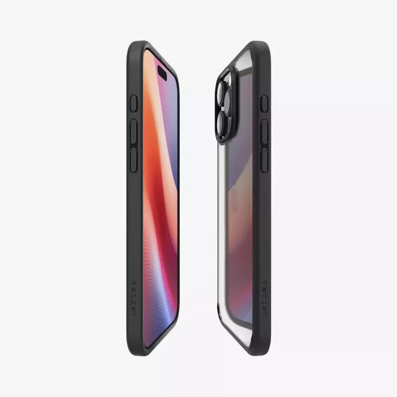 Capa de telemóvel Spigen Ultra Hybrid preto para iPhone 16 Pro