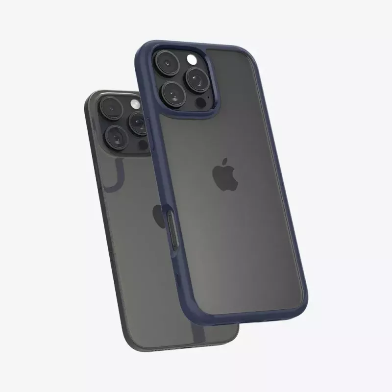 Capa de telemóvel Spigen Ultra Hybrid navy para iPhone 16 Pro