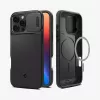 Capa de telemóvel Spigen Optik Armor preto para iPhone 16 Pro