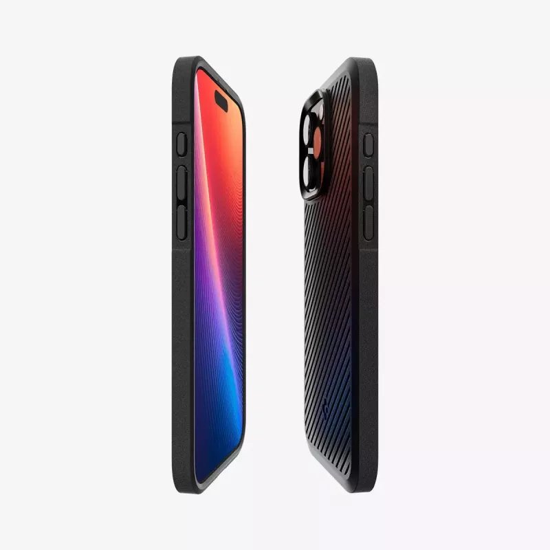 Capa de telemóvel Spigen Core Armor preto para iPhone 16 Pro 6,3 polegadas