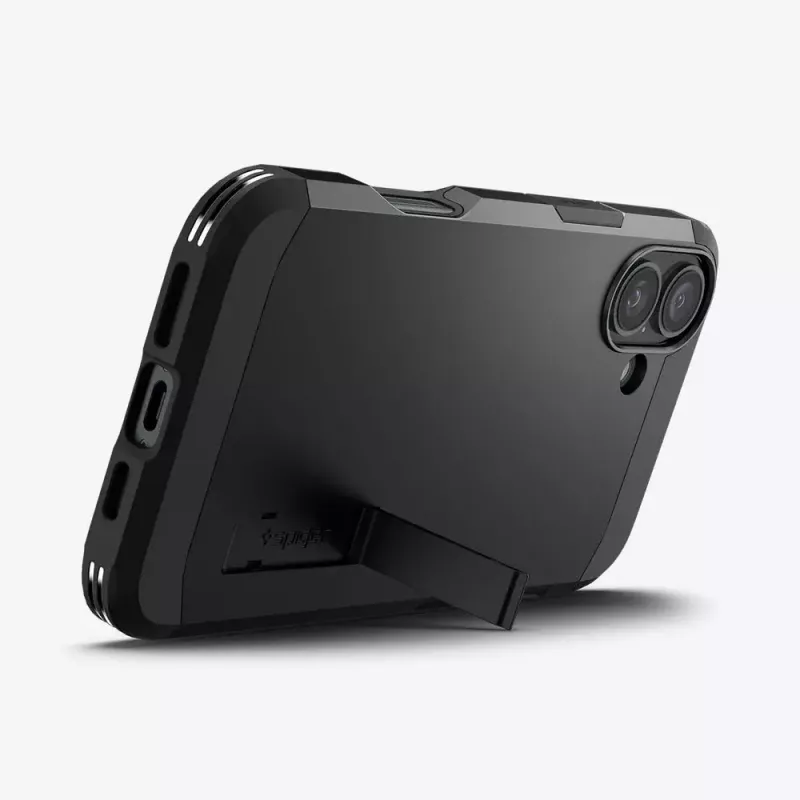 Capa para telemóvel Spigen Tough Armor AI (MagFit) preta 15,5 cm