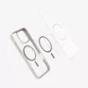Capa para telemóvel Spigen Ultra Hybrid (MagFit) bege transparente