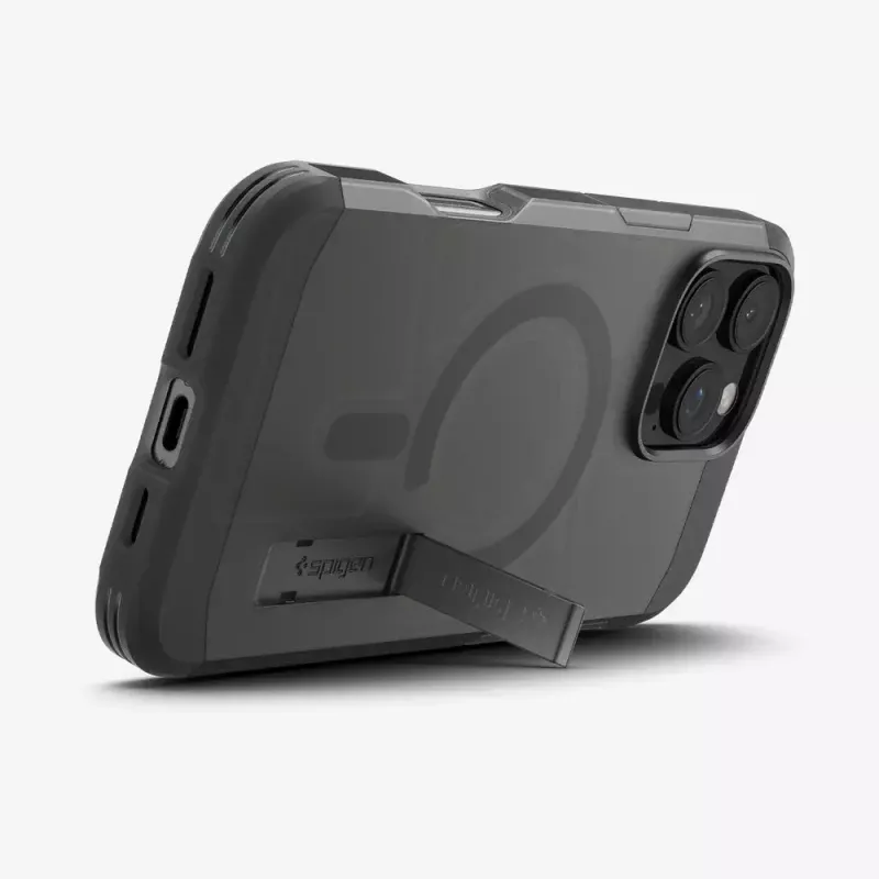 Capa Spigen Tough Armor AI MagFit iPhone 16 Pro Max preta