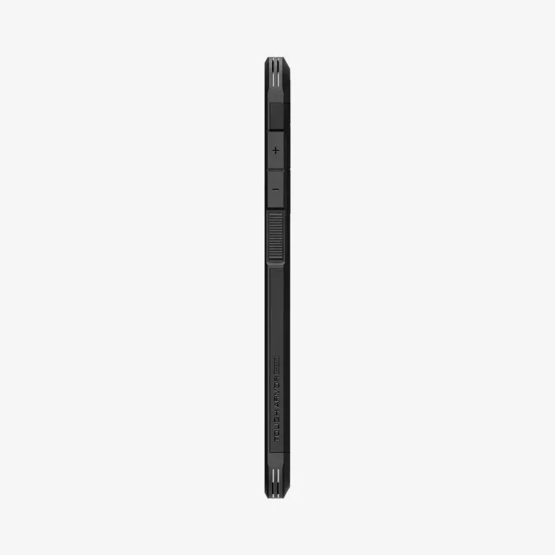 Capa Spigen Tough Armor Galaxy S24 FE preta com suporte de secretária