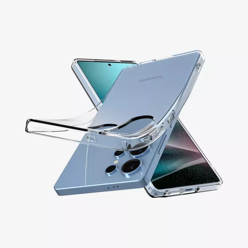 Capa Spigen Galaxy S25 Ultra transparente 6,9 polegadas