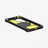 Capa Spigen Galaxy S25 Ultra Tough Armor AI preta com suporte de secretária
